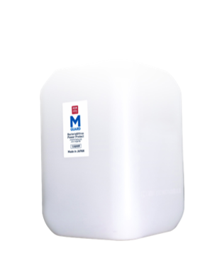 玄関に設置されている手指消毒ポンプの補充に大容量のコンクタイプ